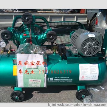 北京复盛活塞空压机TA-80 4kw/0.5立方小型气泵 静音无油空压机